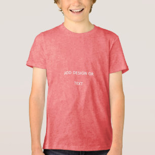 T-SHIRT EN TRI-MATIÈRE