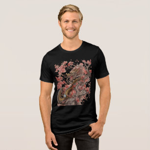 T-SHIRT EN TRI-MATIÈRE