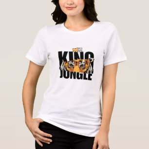 T-SHIRT  EN TRI-MATIÈRE 