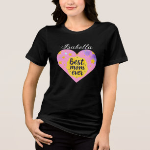 T-SHIRT EN TRI-MATIÈRE