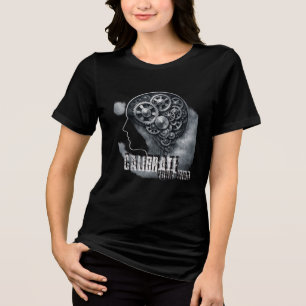 T-SHIRT  EN TRI-MATIÈRE 