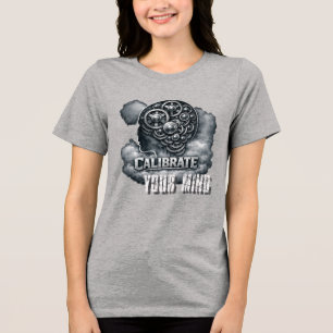 T-SHIRT  EN TRI-MATIÈRE 