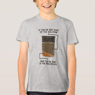 T-SHIRT  EN TRI-MATIÈRE