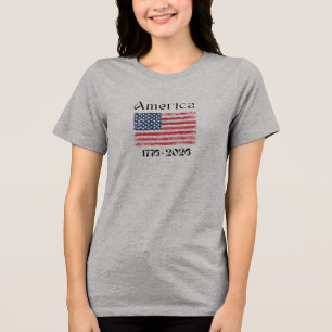 T-SHIRT  EN TRI-MATIÈRE 