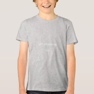 T-SHIRT EN TRI-MATIÈRE