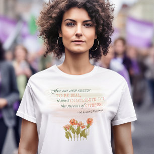 T-SHIRT  EN TRI-MATIÈRE 
