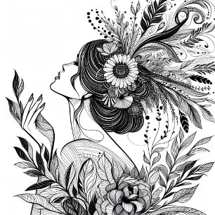 T-SHIRT  EN TRI-MATIÈRE 