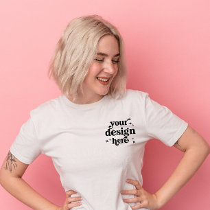 T-SHIRT EN TRI-MATIÈRE