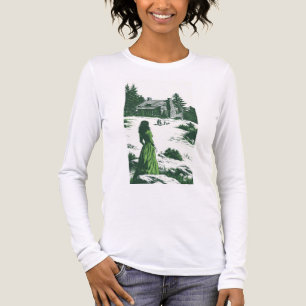 T-SHIRT  EN TRI-MATIÈRE 