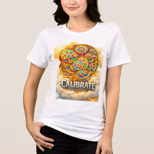 T-SHIRT  EN TRI-MATIÈRE 
