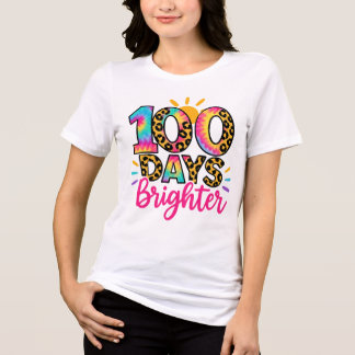 T-shirt En Tri-matière 100 Jours Plus Lumineuse École