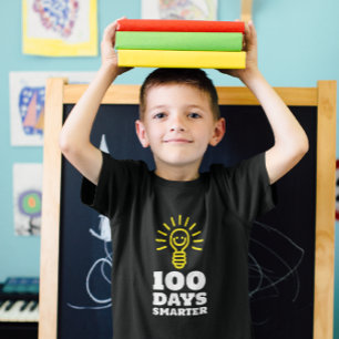 T-shirt En Tri-matière 100 jours Smarter 100e jour d'école