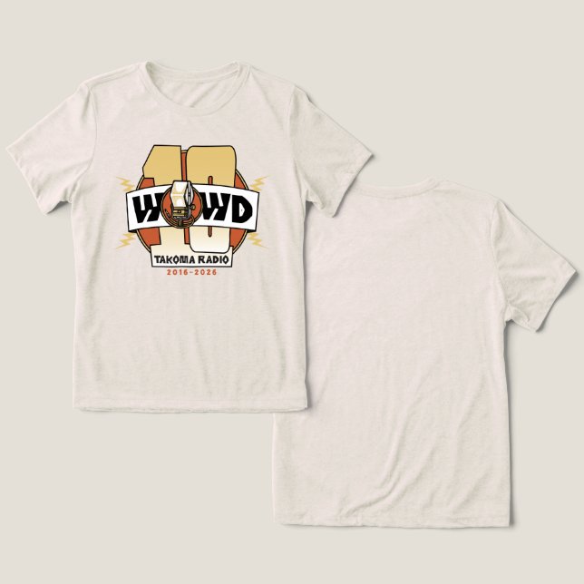 T-shirt En Tri-matière 10e anniversaire Lightning (Design Recto & Verso)