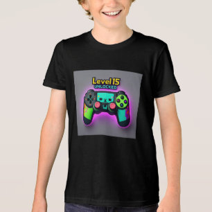 T-shirt En Tri-matière 15 Anniversaire Tri-Blend Boys Tee