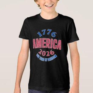 T-shirt En Tri-matière 1776 AMÉRIQUE 2026 250 ans de liberté 