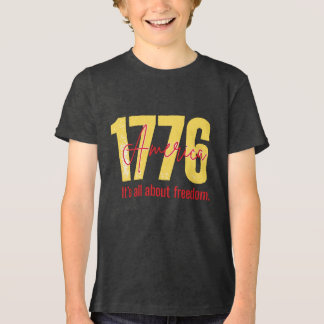 T-shirt En Tri-matière 1776 Amérique – Tout est question de liberté