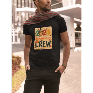 T-shirt En Tri-matière 2024 Thanksgiving Crew Family Design