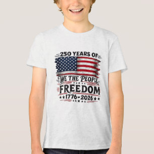 T-shirt En Tri-matière 250 ans de conception de la liberté de We the Peop