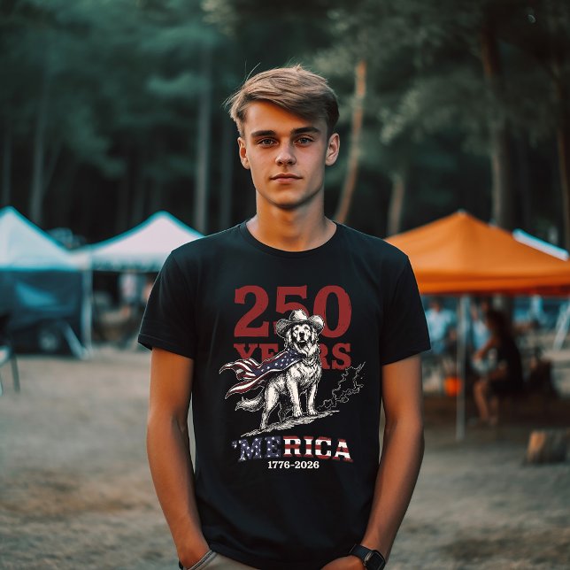 T-shirt En Tri-matière 250 Ans de Liberté 'merica (Créateur téléchargé)