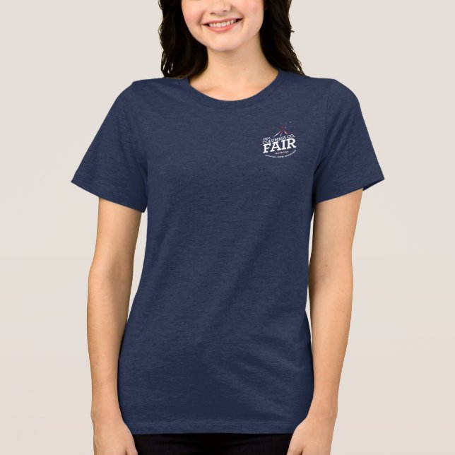T-shirt En Tri-matière 250 Dames Tee Navy Blend (Recto)