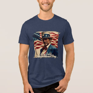 T-shirt En Tri-matière 4 juillet – Esprit d'indépendance