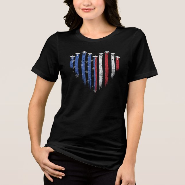 T-shirt En Tri-matière 4 juillet - fête de l'indépendance (Recto)
