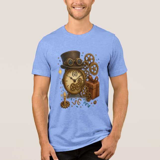 T-shirt En Tri-matière 60 & Timeless - Célébration de Steampunk (Recto)