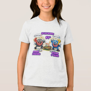 T-shirt En Tri-matière 6’7” Éléments de chimie vitaux pour la survie