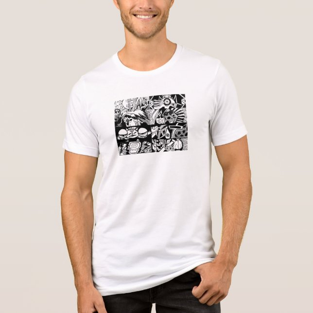 T-shirt En Tri-matière 8 Shades of Anxiety (Recto)