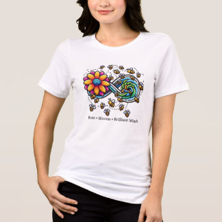 T-shirt En Tri-matière Abeilles | Blooms | Des esprits brillants