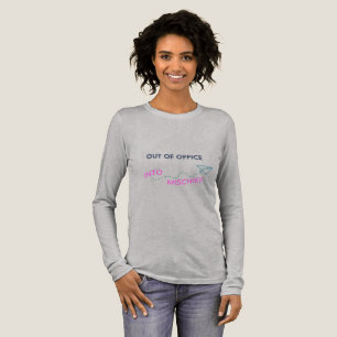 T-shirt En Tri-matière Absent du bureau. En vadrouille.