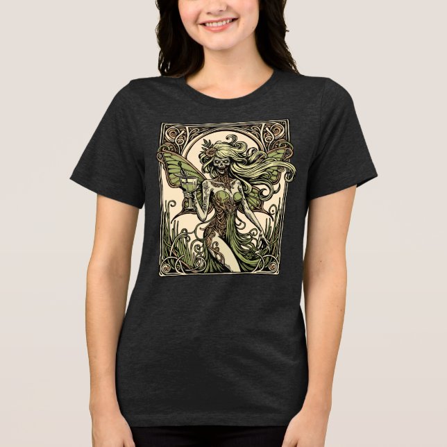 T-shirt En Tri-matière Absinthe Fairy (Recto)