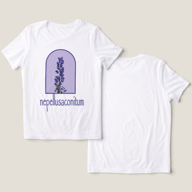 T-shirt En Tri-matière aconitum napellus (Design Recto & Verso)