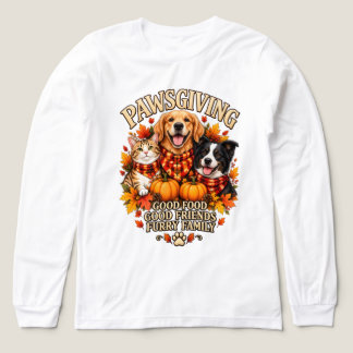 T-shirt En Tri-matière Action de grâce pour amateur de animaux de compagn