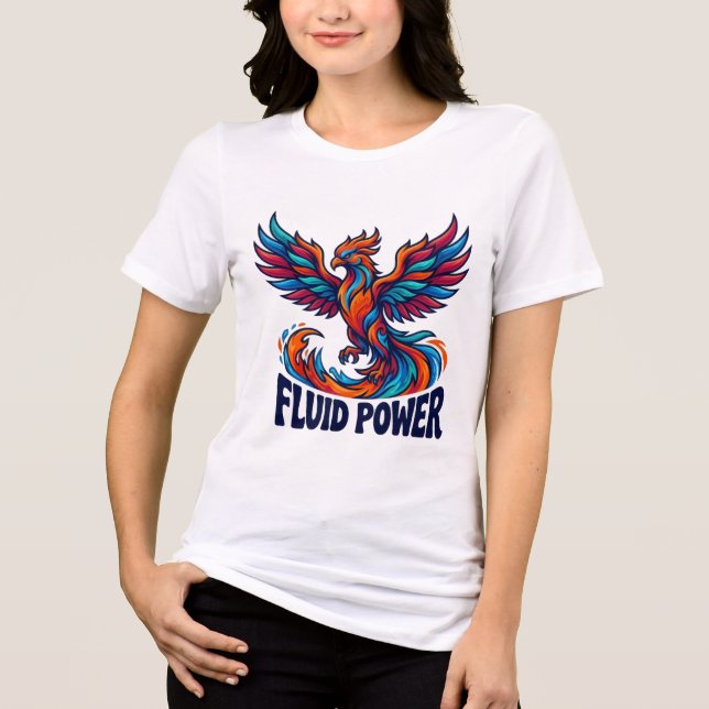 T-shirt En Tri-matière ADOM Fluid Power Phoenix Art (Recto)