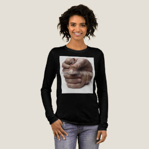 T-shirt En Tri-matière ADOM Premium "Connexion" Minimaliste Femme Manches