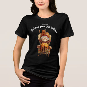 T-shirt En Tri-matière Adoptez Votre Vieille Dame Intérieure