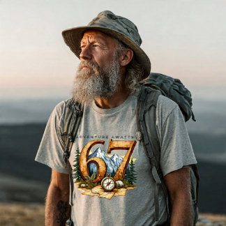 T-shirt En Tri-matière Adventure Retirement 67 T-Shirt – Travel & Outdoor