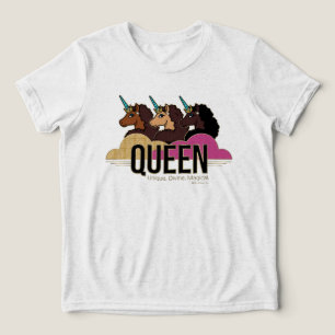T-shirt En Tri-matière Afro Unicorn Queen Trio Design