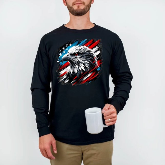 T-shirt En Tri-matière aigle américain (4th of July USA  Independence Eagle 250 Years Independence | America's Semiquincentennial 2026 T )