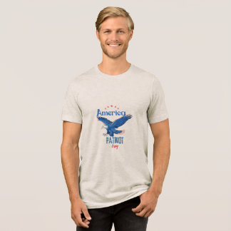 T-shirt En Tri-matière Aigle américain volant