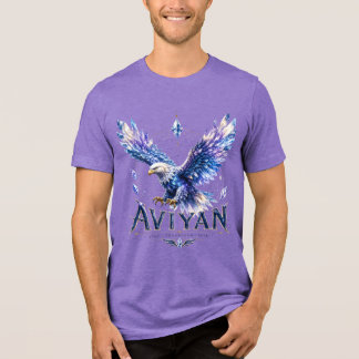 T-shirt En Tri-matière Aigle de cristal en vol – Symbole de transformatio