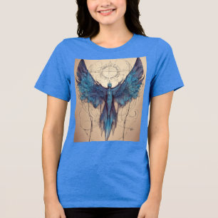 T-shirt En Tri-matière Aile future : Belle Ligne Tatouage Art Tee