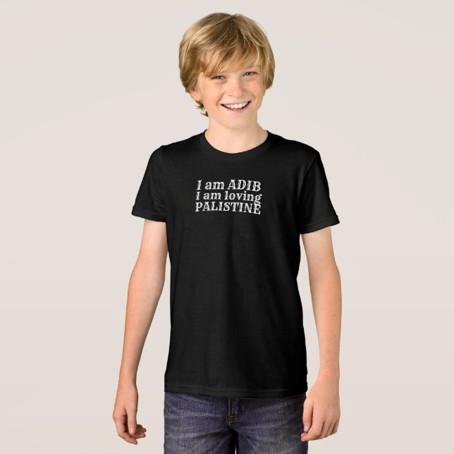 T-shirt En Tri-matière Aimer la palistine (Recto plein)
