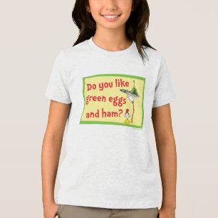 T-shirt En Tri-matière Aimes-tu les œufs verts et le jambon?