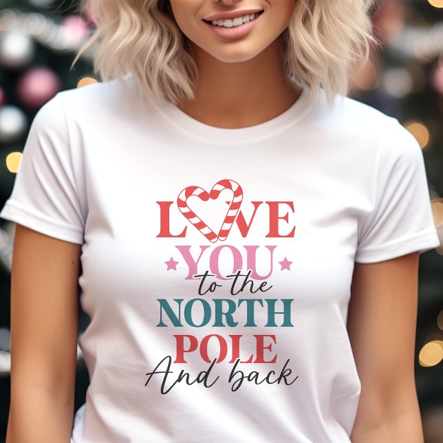 T-shirt En Tri-matière Aimez-vous au Pôle Nord Noël (Créateur téléchargé)