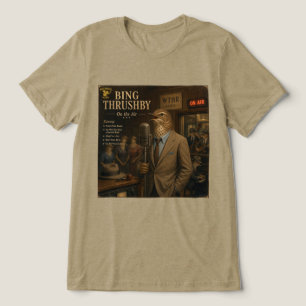 T-shirt En Tri-matière Album Bing Thrushby : une parodie
