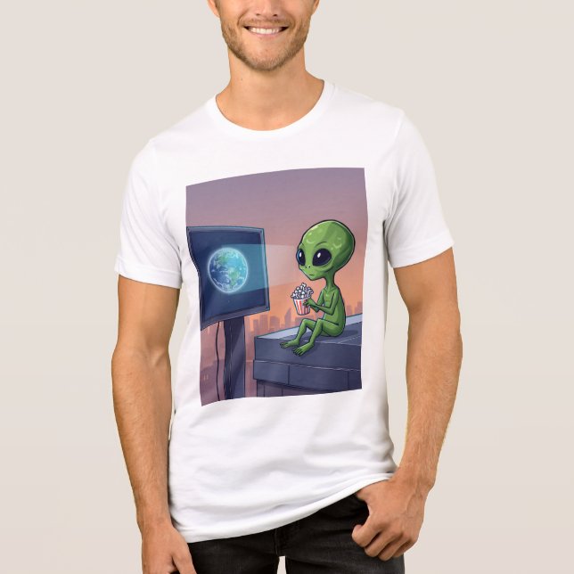 T-shirt En Tri-matière Alien  (Recto)
