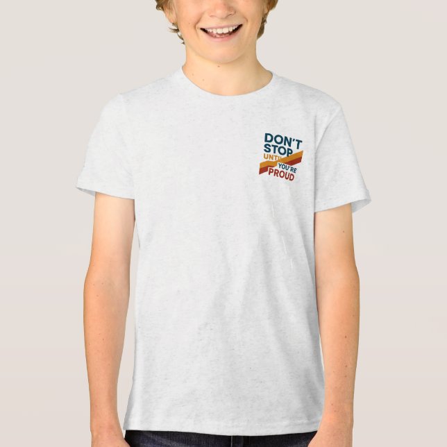 T-shirt En Tri-matière Alimenté par le feu (Recto)