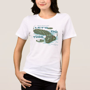 T-shirt En Tri-matière Alligator - Le Lotus Blanc